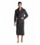 TONY CANDICE Fleece Bathrobe Collar