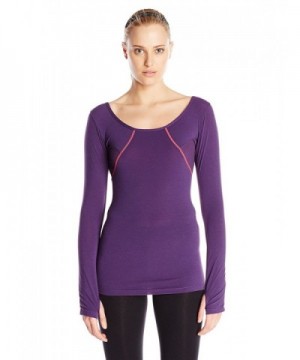 Glyder Womens Dancy Sleeve Eggplant