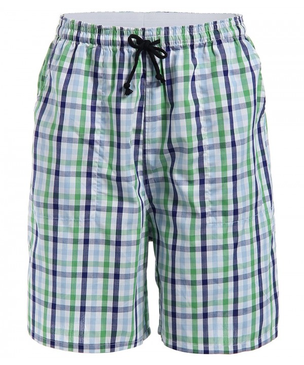 Latuza Cotton Plaid Lounge Shorts