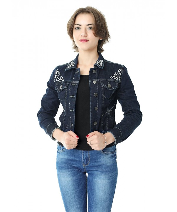 ASK JEANS Womens Denim Jacket