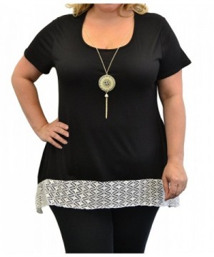 N5222X BLK 1X Urban Rose Top Women