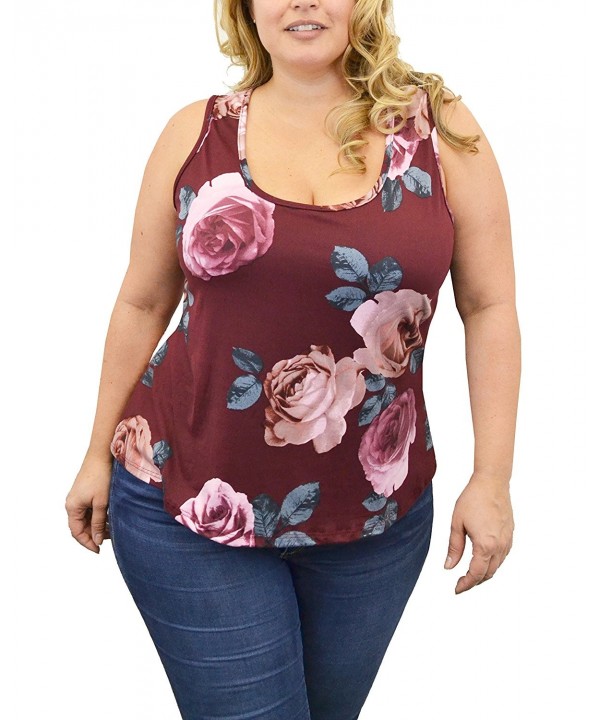 women's plus size sleeveless tops