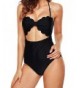 Annigo Monokini Swimsuits Bathing Halter