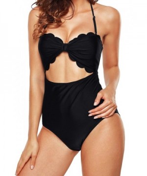 Annigo Monokini Swimsuits Bathing Halter