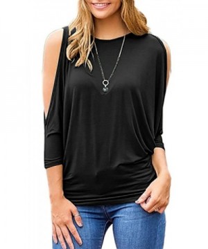 ZZ Oversized Shoulder Batwing Shirts