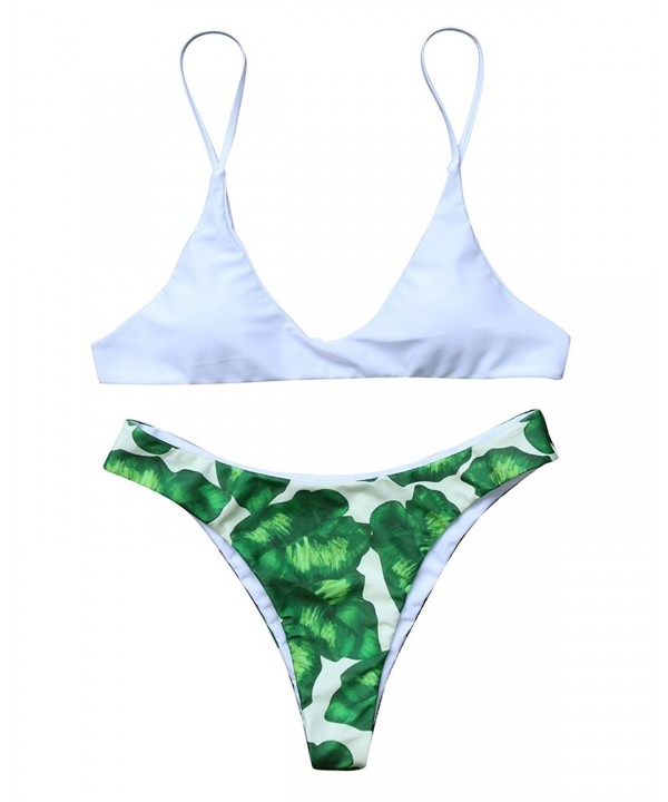 MOSHENGQI Brazilian Bikini Bottom Swimsuits
