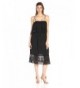 Moon River Womens Trimmed Dress