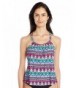 Ocean Avenue Womens Stripe Tankini