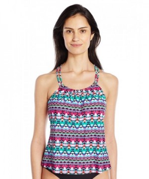 Ocean Avenue Womens Stripe Tankini