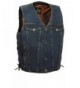 Mens Side Denim Chest Pockets