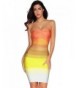 Meilun Knee length Bandage Bodycon Strapless