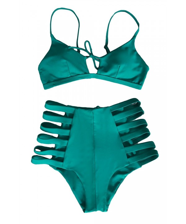 Cupshe Fashion Strappy High waisted Swimsuits