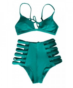 Cupshe Fashion Strappy High waisted Swimsuits