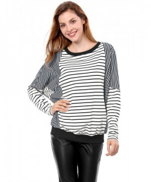 Allegra Women Winter Stripe Batwing