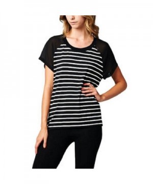 West Kel Womens Striped Blouse