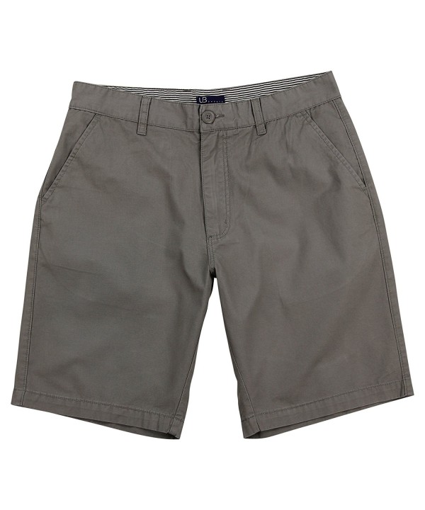 Mens Front Chino Shorts Inseam