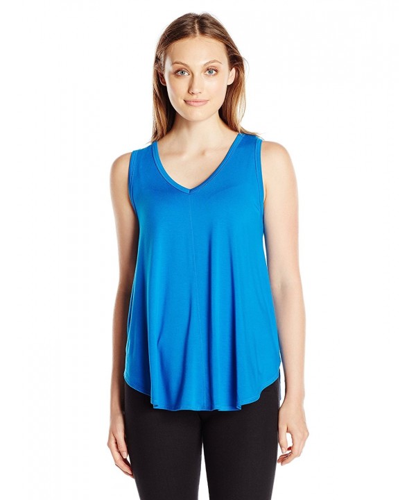 Women's Crossover Back Tank - Royal - CX12DJJJZJH