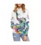 InterestPrint Watercolor Fantasy Pullover Sweatshirt