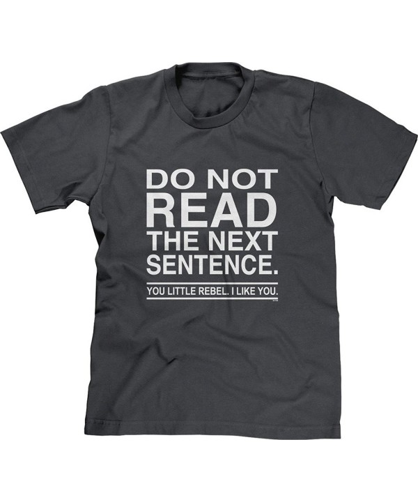 Blittzen T shirt Sentence Rebel Charcoal