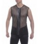 HEQU Zipper Sleeveless See Through Clubwear