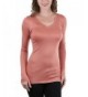 ToBeInStyle Womens Sleeve V Neck Pastel