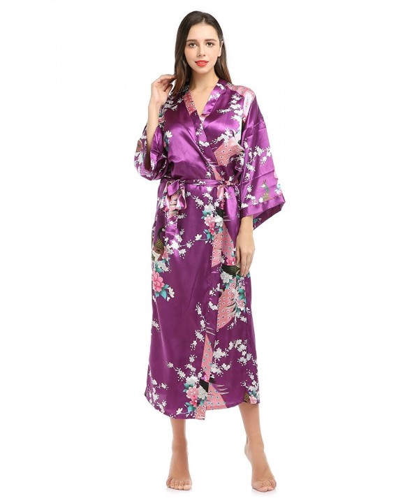 YueQiW Womens Peacock Blossoms X Large
