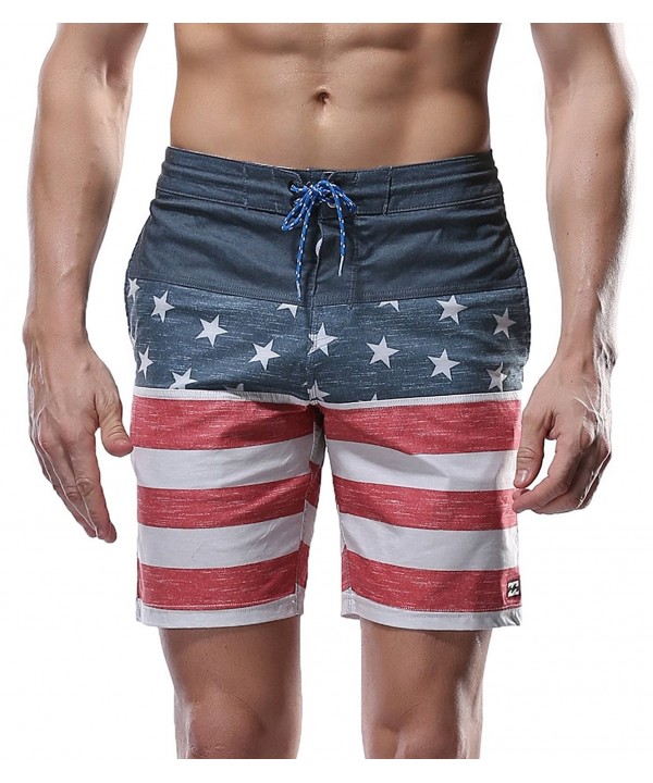 ATTRACO Boardshorts Trunks American Swimwear