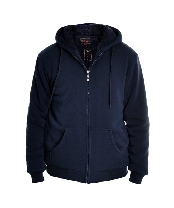 Espada Full Zip Sherpa Lined Hoodie Jacket