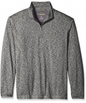 Haggar Sleeve Athleisure Quarter Caviar