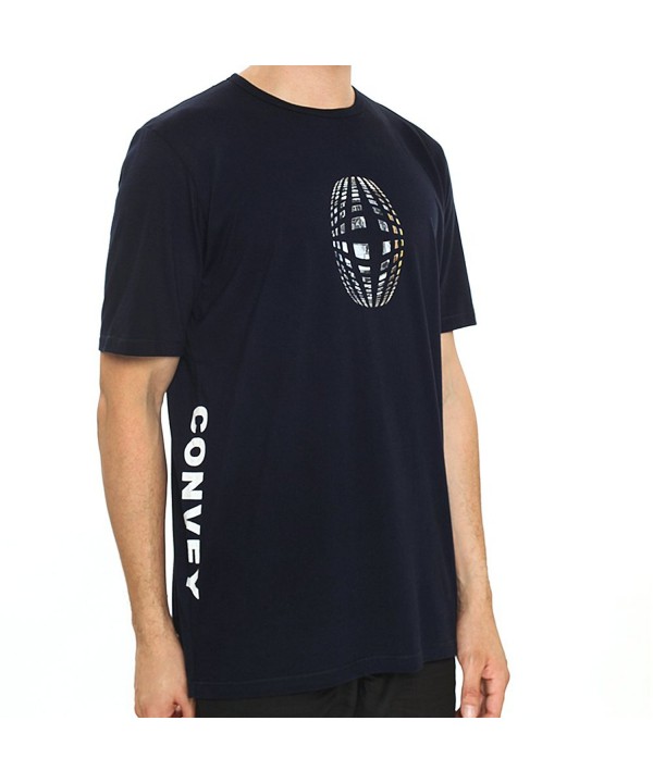 Men's Blue Grenade Cotton Tee - C61889AWYN6