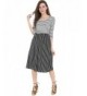 Allegra Womens Contrast Stripes Sleeve