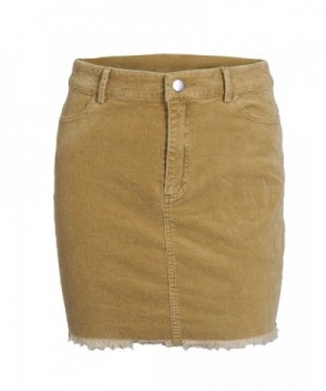 Glamaker Womens Autumn Corduroy Pockets