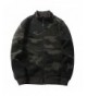 Mens Camo Full Sweatshirts Green