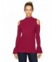 Ella Moon Flounce Shoulder Sweater