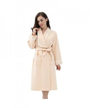 JOHN ELAINE Bathrobe Textured Sleepwear