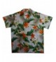 Funky Hawaiian Shirt Streli white