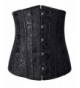 Lotsyle Underbust Brocade Cincher Black 5XL