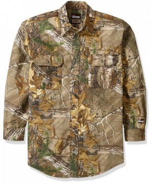 Men's Stalker Camouflage Button Down Shirt - Realtree Xtra - CP11NSYVUO7