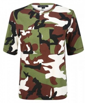 hodoyi Casual Camouflage Sleeve Multicoloured