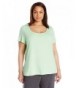 Nautica Womens Top Ash Green