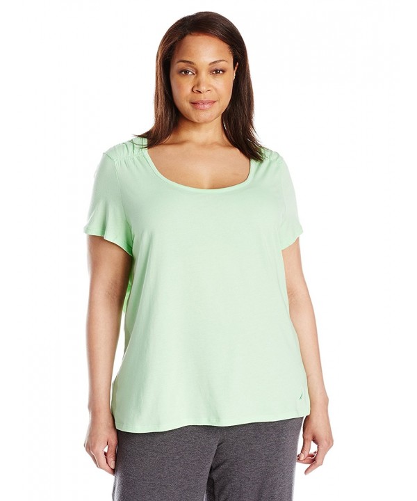 Nautica Womens Top Ash Green