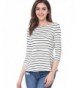 Allegra Womens Sleeves Flared Striped