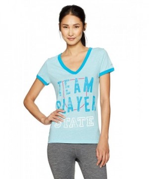 Soffe Womens Player T Shirt Turquoise