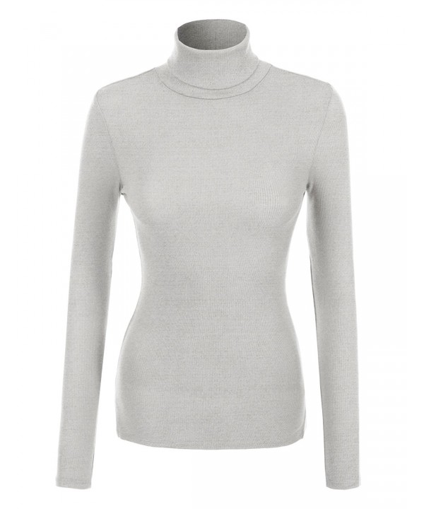 RK RUBY KARAT Womens Turtleneck