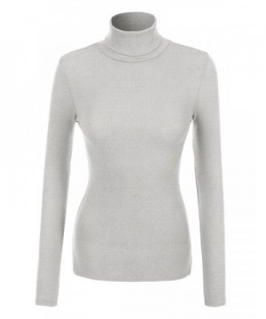 RK RUBY KARAT Womens Turtleneck