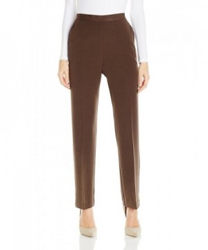 Alfred Dunner Womens Proportioned Chocolate