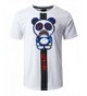 URBANCREWS Hipster Character Graphic T Shirt