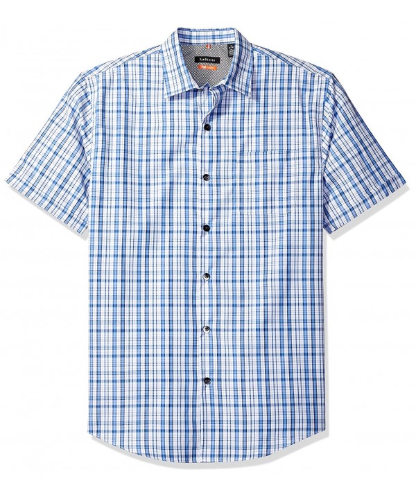 Men's Air Short Sleeve Shirt - Blue Depths - CB12NZV68TK