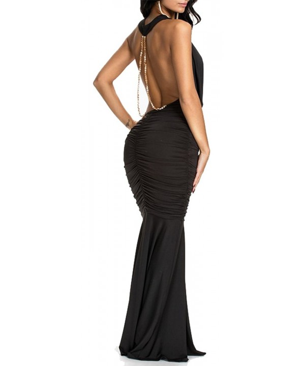 made2envy Evening Draped Dress 70159BL