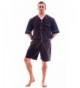 Up2date Fashion Woven Pajama ShortsXLargeCharcoal